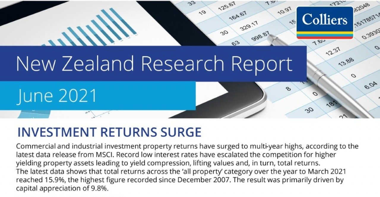 colliers new zealand research report